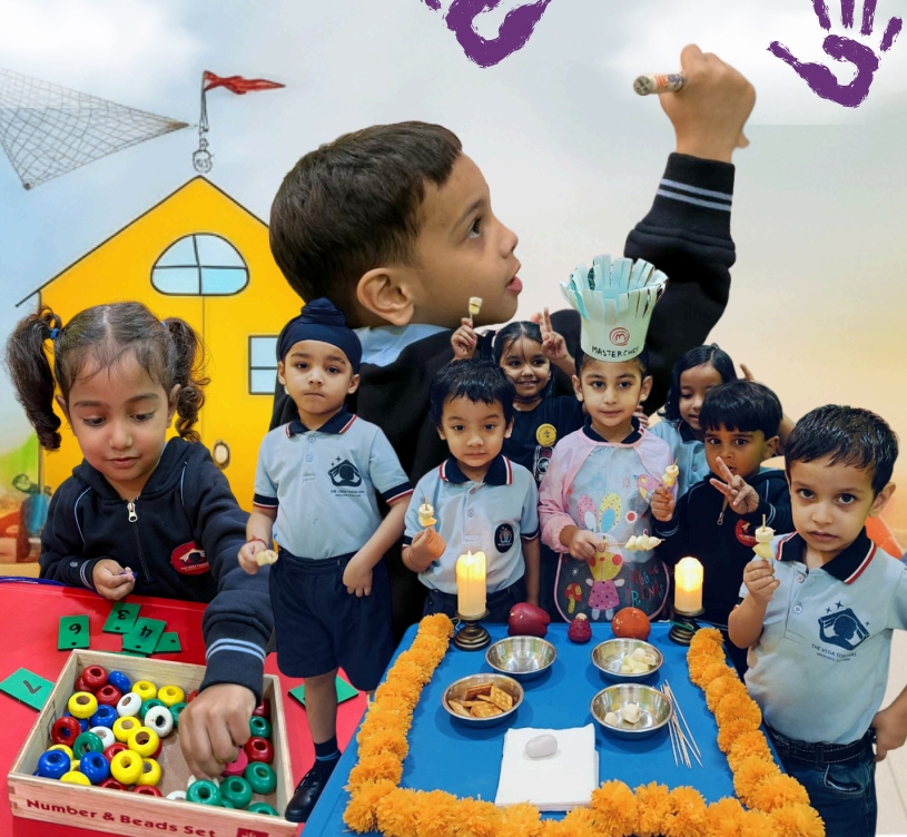Happy children at The Veda Toddlers