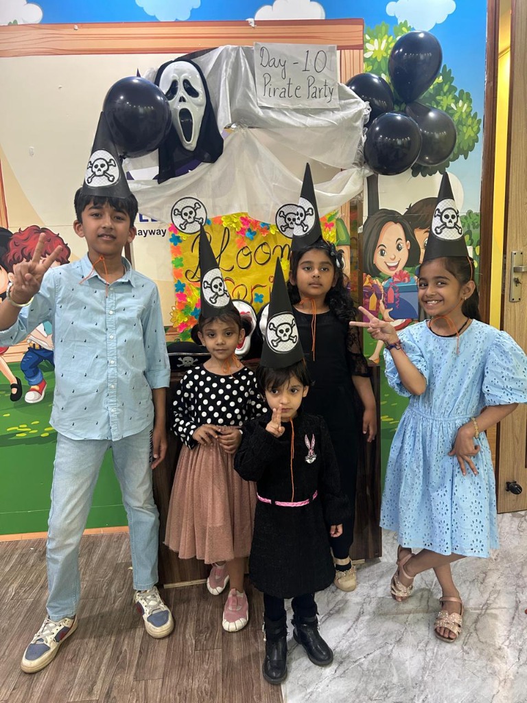 Fun pirate party celebration at The Veda Toddlers